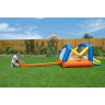 Игровой-центр BESTWAY MEGA BOUNCER 289х213х173см с горкой и мячами, до 179 кг, от 3 лет 53427 BW