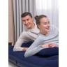 Надувной матрас 152х203х28см, встр.ножной насос, до 300кг 67226 BW